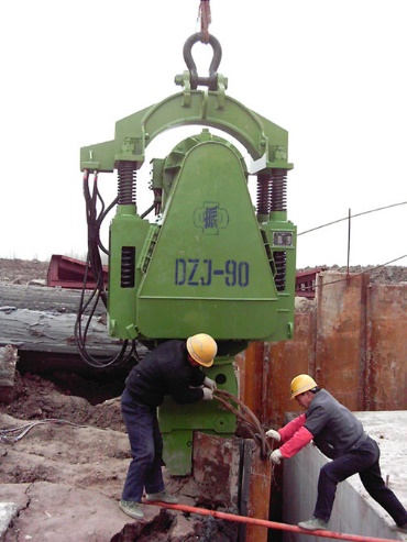 Вибропогружатели электрические крановые Yongan (серии DZ и DZJ)